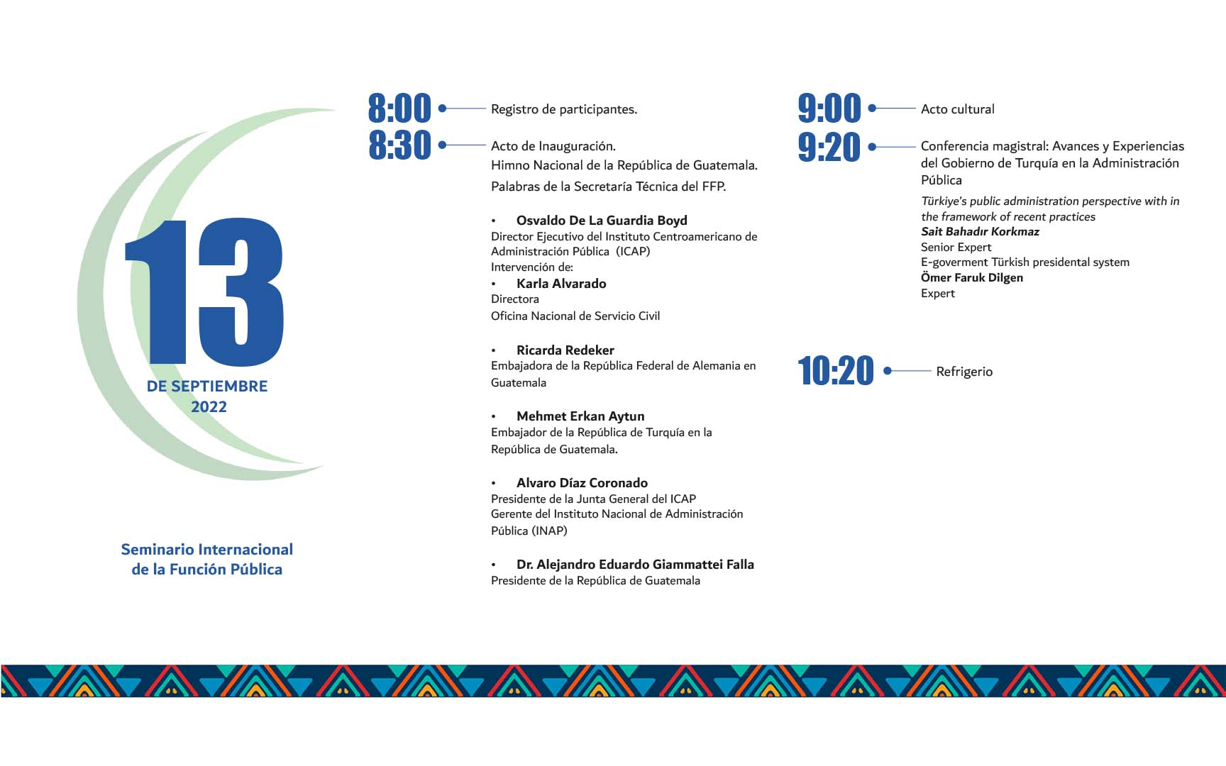 P-3 AGENDA
