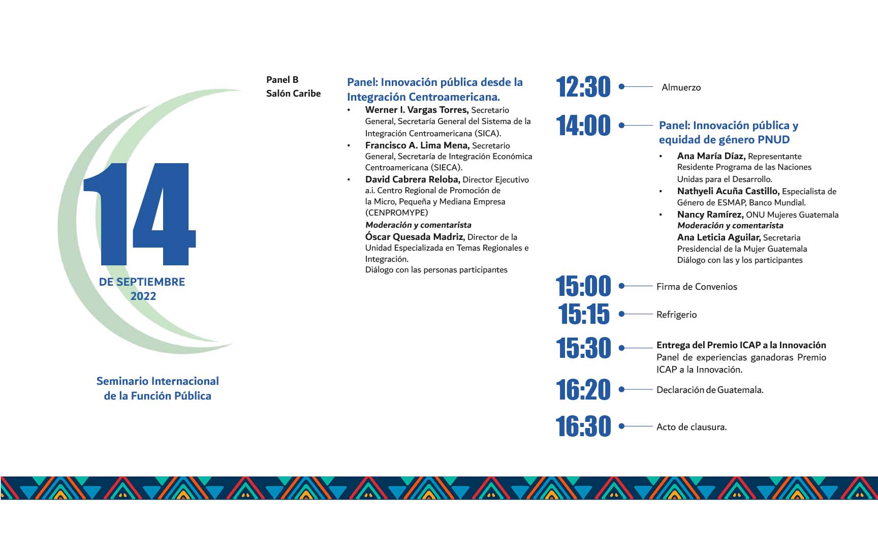 P-7 AGENDA